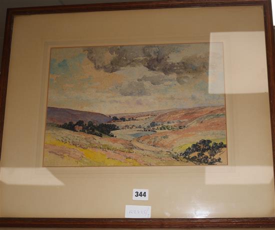 A. B. Bateman, watercolour, 27 x 38cm